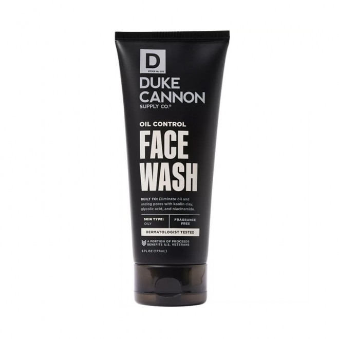 Гель для очищения лица Duke Cannon Oil Control Face Wash 177 мл Гель для очищения лица Duke Cannon Oil Control Face Wash 177 мл