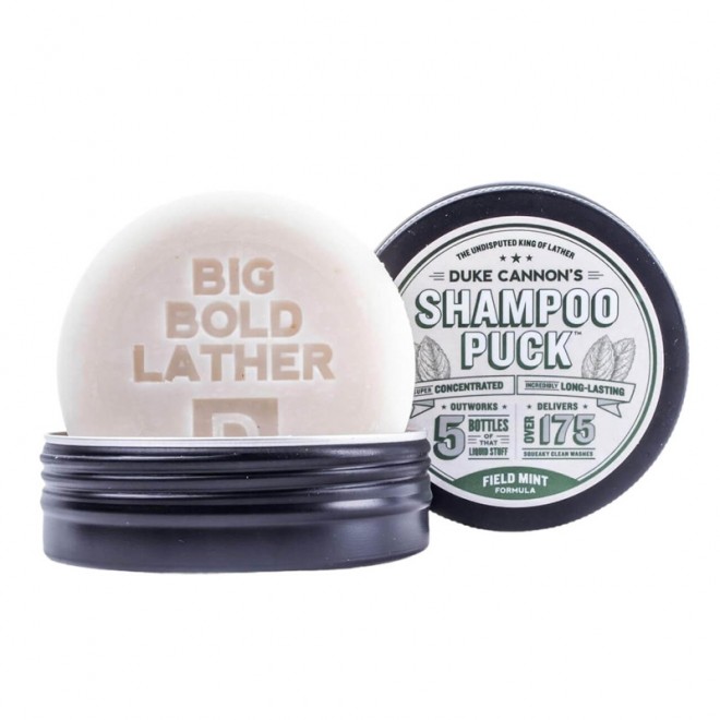 Твердий шампунь Duke Cannon Shampoo Puck Field Mint 119 г