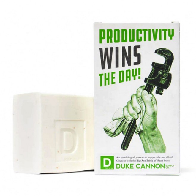 Мило туалетне Duke Cannon WWII Brick of Soap Productivity 280 г