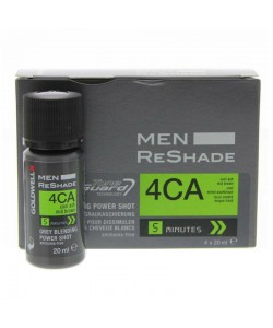 Система маскировки седых волос уровень 4CA Goldwell Men Re-Shade Grey Blending Mid Brown 4 x 20 мл