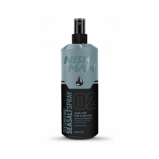 Соляной спрей для стилизации волос Nishman Texturizing Sea Salt Spray 02 200 мл