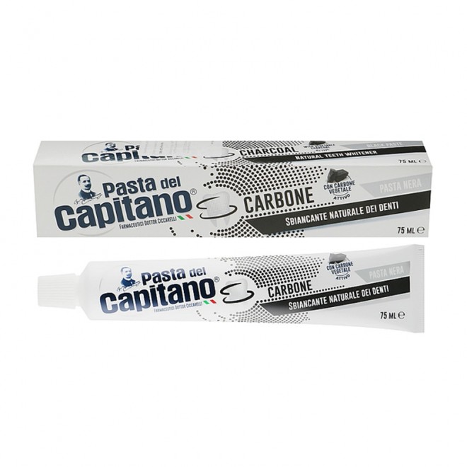 Зубная паста Pasta del Capitano Black Carbone 100 мл