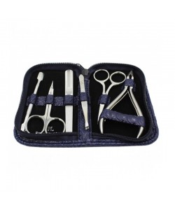 Манікюрний набір 6 предметів SPL Manicure Kit Blue 77107AW