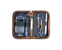 Манікюрний набір 6 предметів SPL Manicure Set Brown 77204C