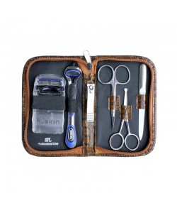 Манікюрний набір 6 предметів SPL Manicure Set Brown 77204C