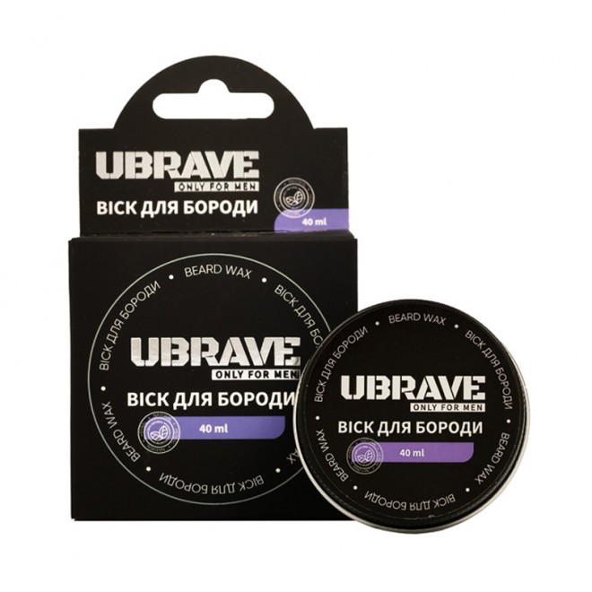 Віск для бороди UBRAVE Beard Wax 40 мл