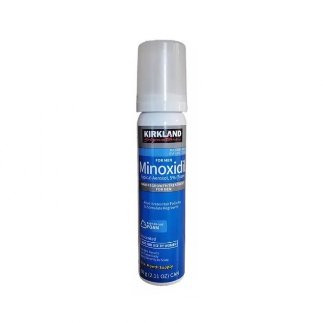 Пена для роста волос Minoxidil Kirkland Hair Regrowth Foam 5% 60 г
