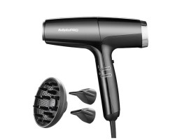 Фен для волос BaByliss PRO Falco Black&Silver Фен для волос BaByliss PRO Falco Black&Silver