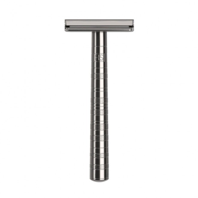 Станок для гоління Henson Ti22 - Medium Safety Razor - Titanium ++
