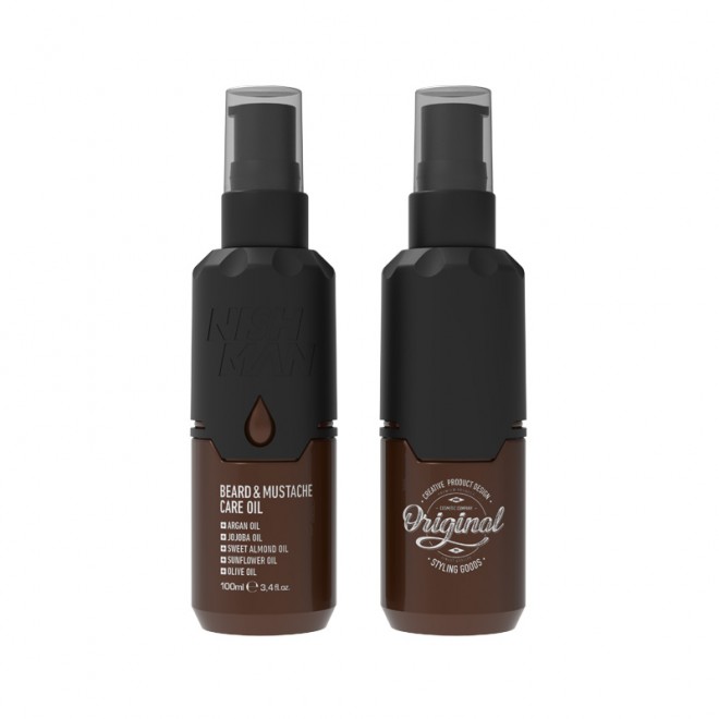 Олія для бороди Nishman Beard & Moustache Oil 100 мл