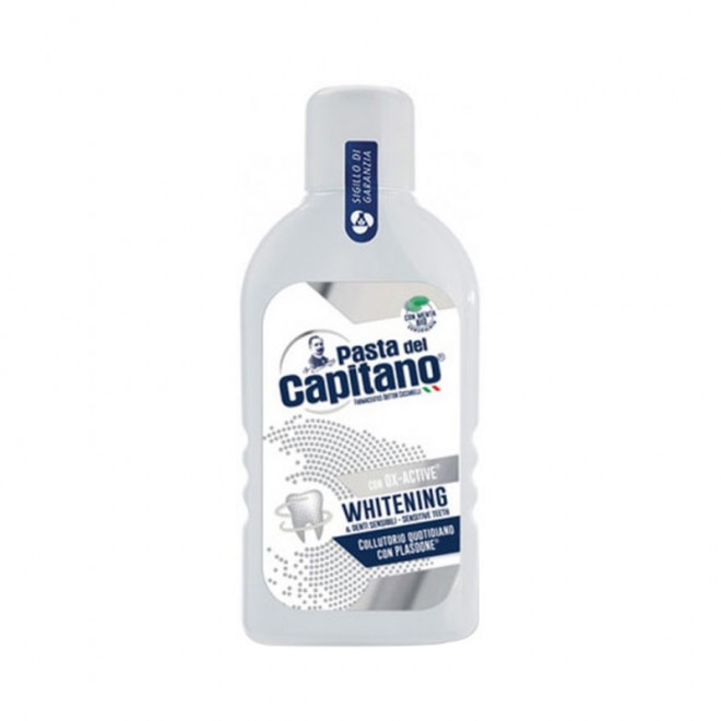 Ополіскувач для ротової порожнини Pasta Del Capitano Whitening 400 мл