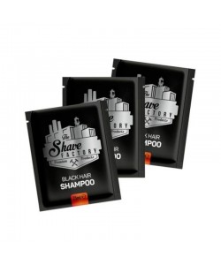 Шампунь для маскировки волос The Shave Factory Black Hair Shampoo 10 x 25мл
