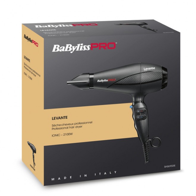 Фен для волосся  Babyliss Levante Ionic 2100W Фен для волосся  Babyliss Levante Ionic 2100W
