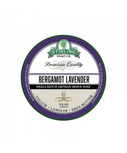 Мыло для бритья Stirling Shaving Soap Bergamot Lavender 170 мл
