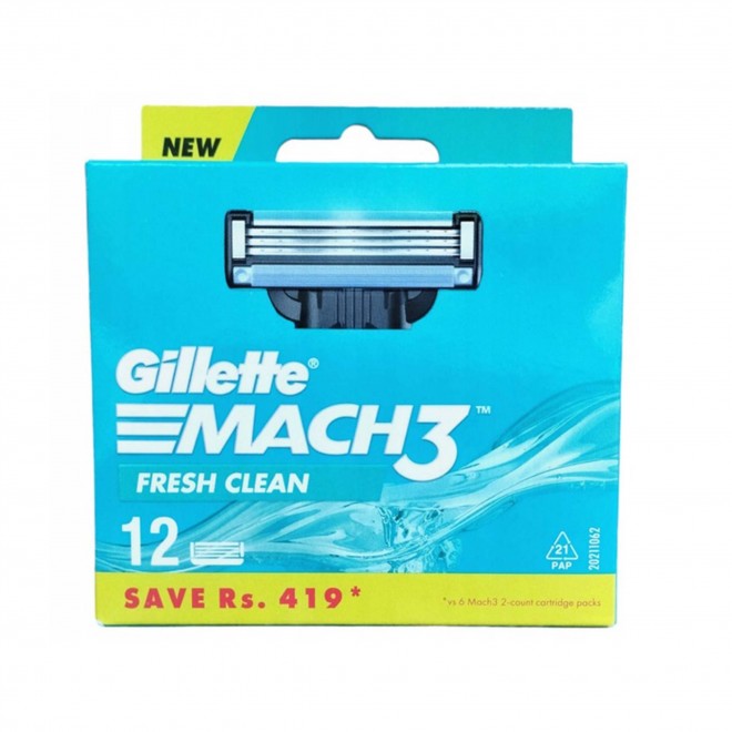 Кассеты Для Бритья Gillette Mach 3 - 4 шт