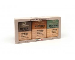 Набор туалетного мыла Saponificio Varesino Men Mix 3x150 г