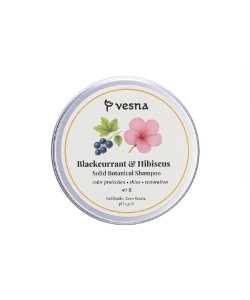 Твёрдый шампунь для волос Vesna Смородина и Гибискус 80 г Твёрдый шампунь для волос Vesna Смородина и Гибискус 80 г