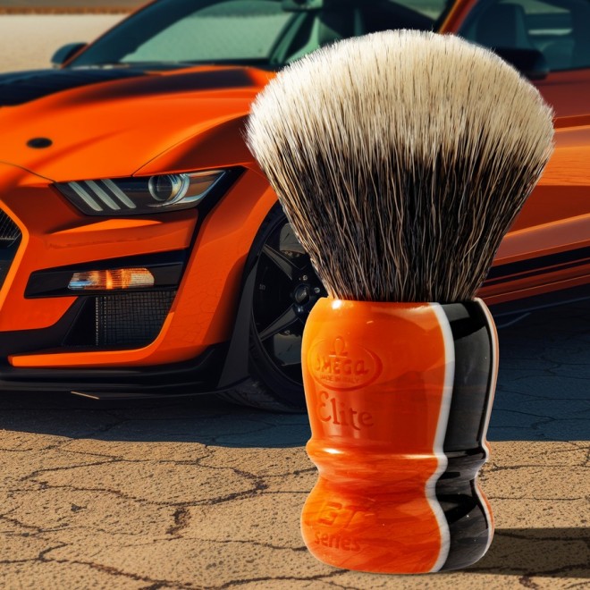 Помазок для гоління Omega Elite Fiber Shaving Brush – GT Series MB1919 Помазок для гоління Omega Elite Fiber Shaving Brush – GT Series MB1919