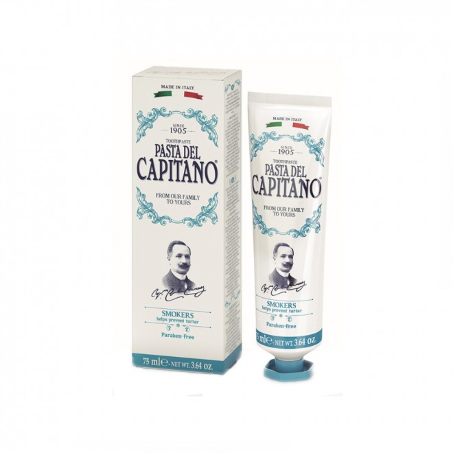 Зубна паста для курців Pasta del Capitano 1905 Smokers 75 мл Зубна паста для курців Pasta del Capitano 1905 Smokers 75 мл