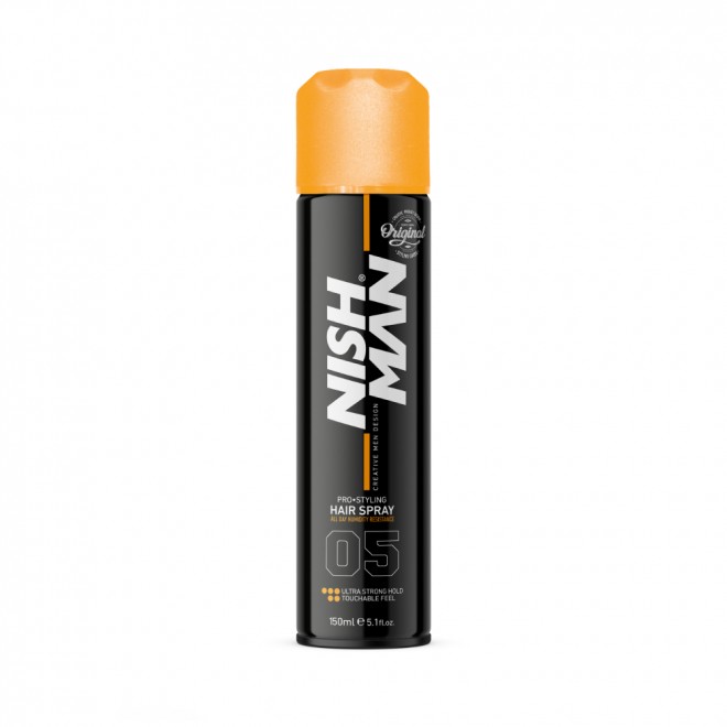Спрей для фіксації волосся Nishman Ultra Strong Hold Hair Spray 150 мл