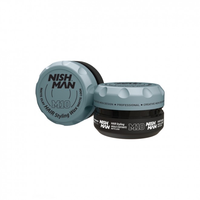 Матовая глина для укладки волос Nishman Matte Clay M10 150 мл