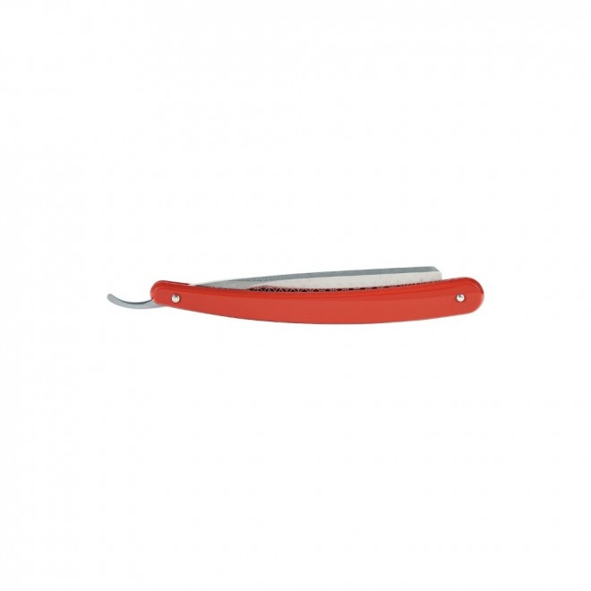 Бритва традиційна Dovo Runde Sache Red Carbon Steel 5/8” – класична небезпечна бритва з вуглецевої сталі та червоною дерев'яною ручкою