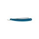 Бритва традиційна Dovo Runde Sache Blue Carbon Steel 5/8” – класична небезпечна бритва з вуглецевої сталі та синьою дерев'яною ручкою