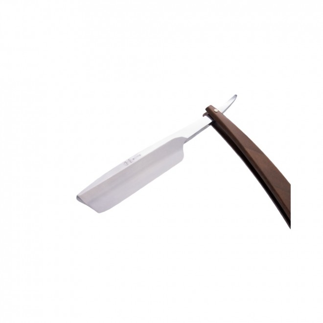 Бритва традиційна Dovo Edo Walnut Carbon Steel 5/8” – класична небезпечна бритва з вуглецевої сталі та ручкою з горіха