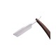 Бритва традиційна Dovo Edo Walnut Carbon Steel 5/8” – класична небезпечна бритва з вуглецевої сталі та ручкою з горіха