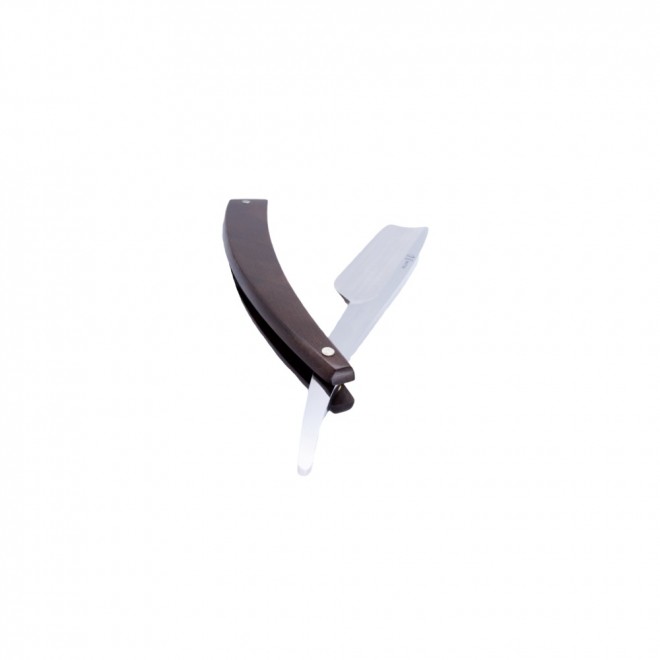 Бритва традиційна Dovo Edo Walnut Carbon Steel 5/8” – класична небезпечна бритва з вуглецевої сталі та ручкою з горіха