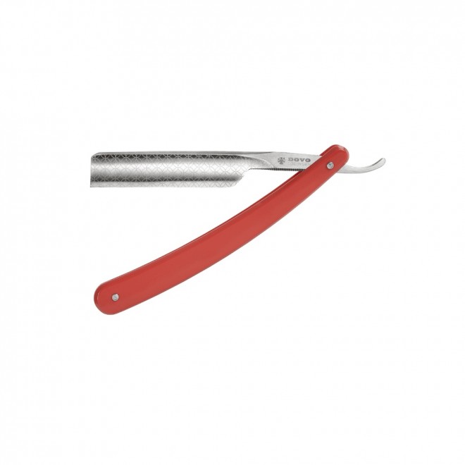 Бритва традиційна Dovo Runde Sache Red Carbon Steel 5/8” – класична небезпечна бритва з вуглецевої сталі та червоною дерев'яною ручкою