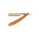 Бритва традиційна Dovo Inox Olive 415 875 Stainless Steel 5/8” – класична небезпечна бритва 5/8 з нержавіючої сталі та ручкою з оливкового дерева