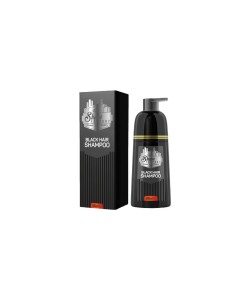 Шампунь-фарба для волосся та бороди The Shave Factory Hair & Beard Dye Shampoo (Black), 400 мл