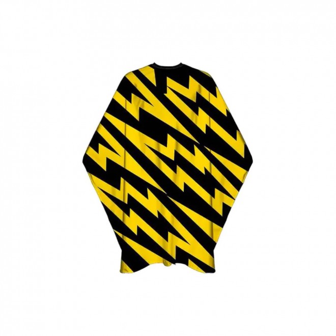 Перукарська накидка Marmara Barber "Yellow Thunder" — стильна та зручна накидка для салону