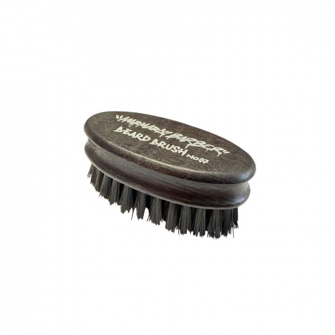 Щітка для бороди Marmara Barber Military No. 07 — професійний інструмент з густою щетиною для догляду та укладання