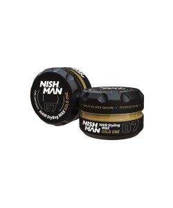 Віск для стилізації волосся Nishman Hair Wax 07 Gold One (водна основа), 100 мл