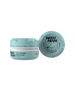 Крем-блиск для стилізації волосся Nishman Hair Styling Brilliantine, 150 мл