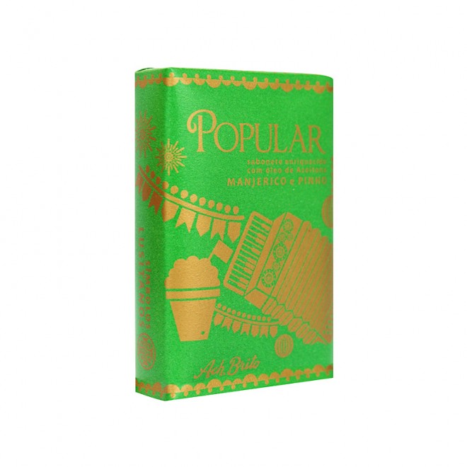 Мыло Ach. Brito Lusitano Popular Basil Minimum & Pine Soap 75 г Мыло Ach. Brito Lusitano Popular Basil Minimum & Pine Soap 75 г