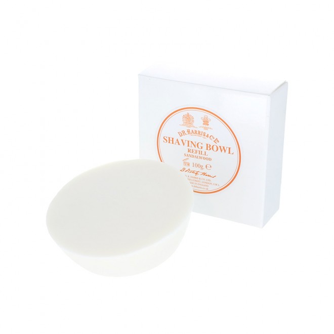 Мыло Для Бритья ( Запаска ) D.R. Harris Sandalwood Shaving Soap Refill 100 г