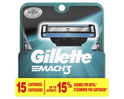 Кассеты для Бритья Gillette Mach 3 (Original) 15 шт