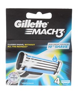 Касети Для Гоління Gillette Mach 3 - 4 шт