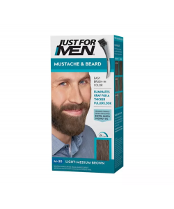 Оттеночный гель для бороды и усов Just for Men Coloring Gel Light Medium Brown M-30
