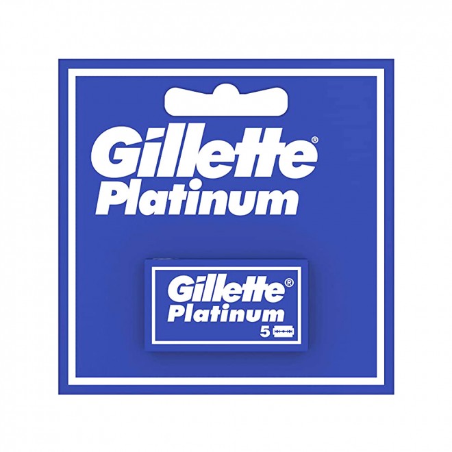 Леза для гоління Gillette Platinum 5 шт (Blister)