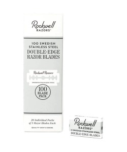 Леза Rockwell Double-Edge Razor Blades 100 шт