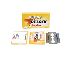 Леза Gillette 7 O’Clock Sharp Edge Double Edge 5 Шт