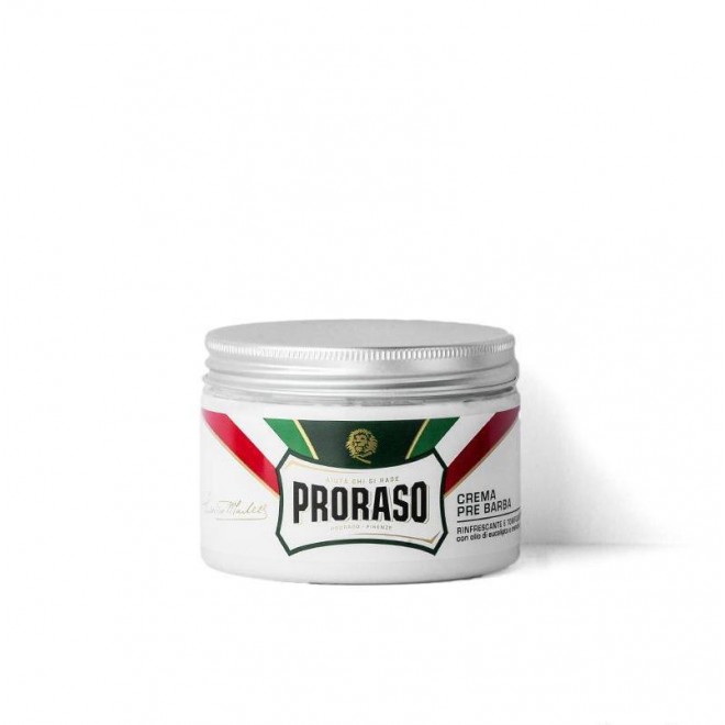 Крем до бритья Proraso Green (New Version) Pre-shaving cream эвкалипт и ментол 300 мл