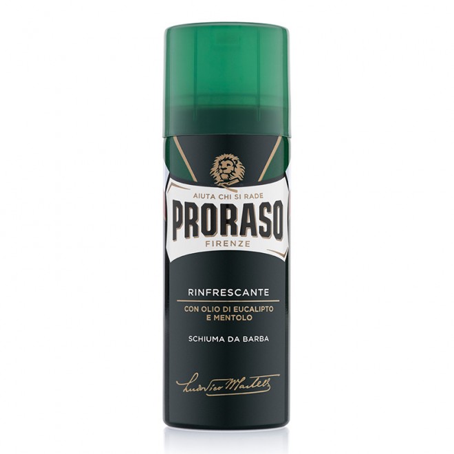 Пена Для Бритья Proraso Green (New Version) Shaving Foam Refresh Eucalyptus 300 мл