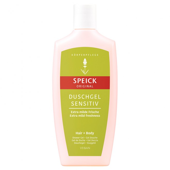 Гель для душа Speick Natural Sensetive Shower Gel нежный уход за кожей с ценными эфирными маслами 250 мл