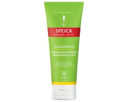 Шампунь для сухого та посіченого волосся Speick Natural Aktiv Shampoo Regeneration & Care з екстрактом чорного вівса 200 мл
