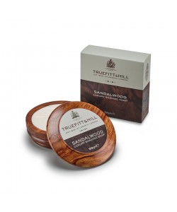 Мыло Для Бритья Truefitt & Hill Sandalwood Luxury Shaving Soap В Деревянной Чаше 99 г